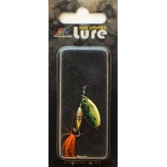 Блешня для риби, обертова, EOS S170051, вага 3г, колір GS121018